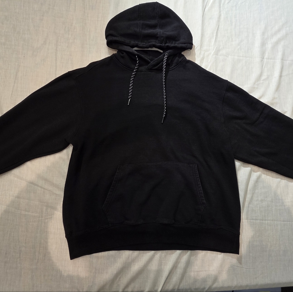 Kenneth Cole Black Hoodie Sweater